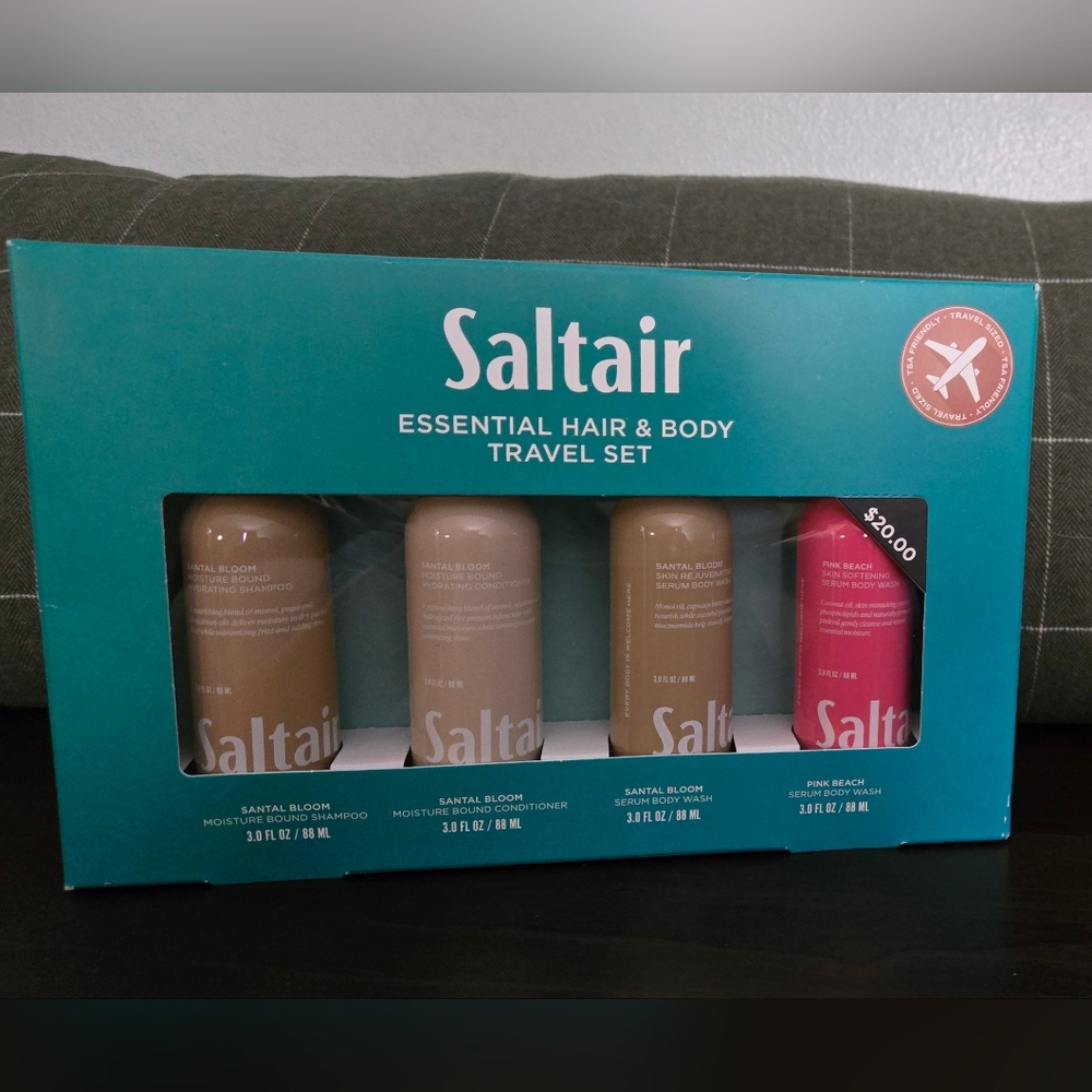 Saltair Essential Hair and Body Care Travel Set